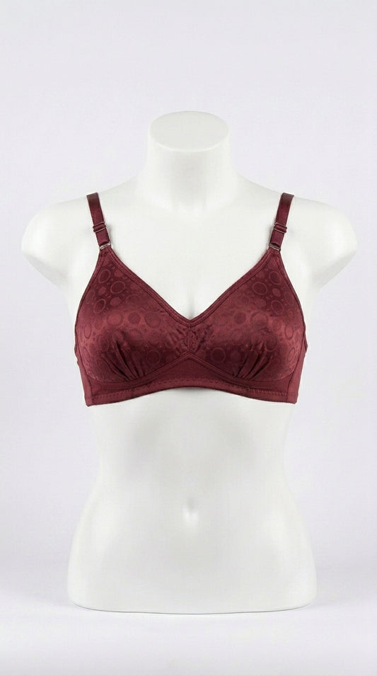 Bridal Padded Bra for Women – Elegant Printed Padded Bra with Adjustable Straps