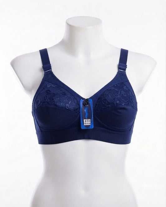 Premium Floral Lace Full-Coverage Capri Bra - (Available in 4 Multi-Colors)