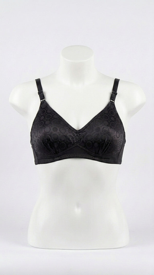 Bridal Padded Bra for Women – Elegant Printed Padded Bra with Adjustable Straps
