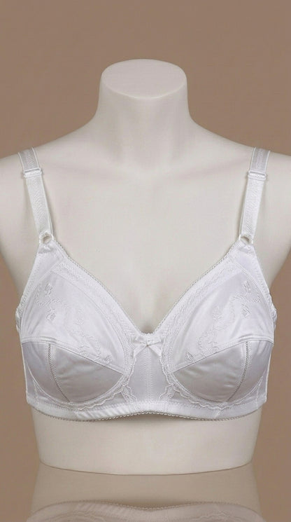 Premium Embroidered Everyday Comfort Bra - Available in Multiple Colors