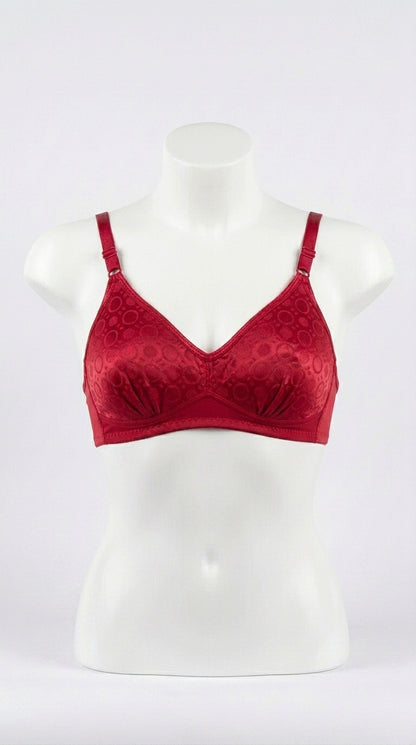 Bridal Padded Bra for Women – Elegant Printed Padded Bra with Adjustable Straps