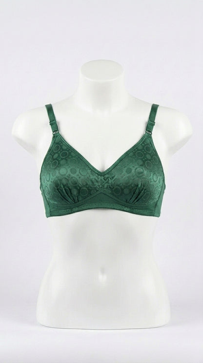 Bridal Padded Bra for Women – Elegant Printed Padded Bra with Adjustable Straps